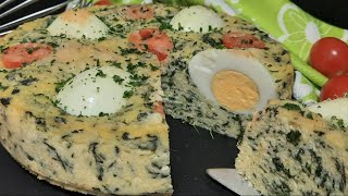 Gesund und schnell Italienische SPINATPOLENTA polenta rezept [upl. by Zavras]