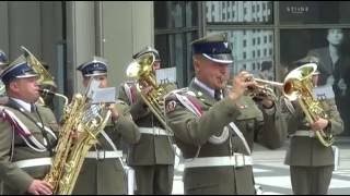 ORKIESTRA REPREZENTACYJNA WOJSKA POLSKIEGO W CHICAGO  17 WRZESNIA 2016 [upl. by Aetnuahs]