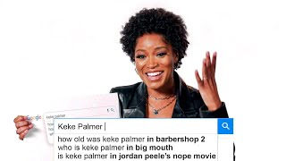 Keke Palmer Answers the Webs Most Searched Questions  WIRED [upl. by Trixy49]