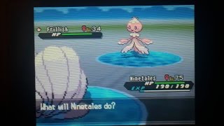 Live Shiny Frillish F  Pokemon Black 2 Version 1198 REs [upl. by Oznarol750]