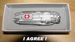 Victorinox  New Signature Lite SilverTech [upl. by Anaigroeg]