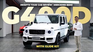 INDEPTH REVIEW MERCEDES BENZ G400d with GLIDE KIT [upl. by Wilfred]