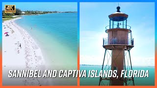 Sanibel and Captiva Islands Florida by Drone 4K✨ [upl. by Harret]