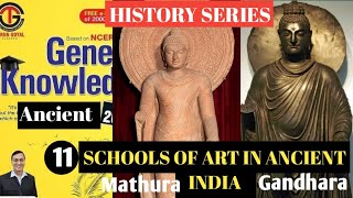 Schools of Art in Ancient India  11  History series from Tarun Goyal bookquick revision Tejaraj [upl. by Releyks]