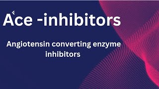 Pharmacology of Ace inhibitors mechanism of ActionRole of nurse while giving Ace inhibitors [upl. by Engen]