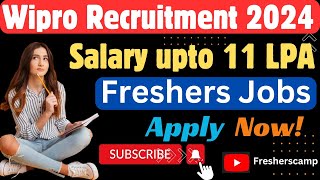 Wipro Recruitment 2024  Wipro Off Campus Drive 2024  Wipro Hiring Freshers 2024Wipro Careers 2024 [upl. by Maximo976]