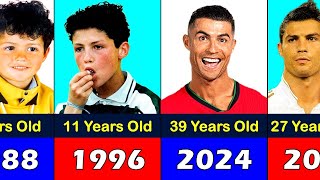 Cristiano Ronaldo  Transformation From 1 to 39 Years Old [upl. by Worthy967]