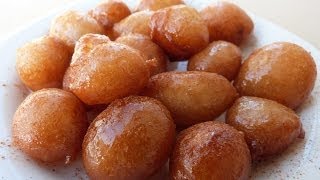 Loukoumades Recipe  Sweet Fried Dough [upl. by Docilu]