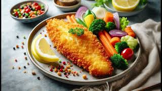 Air Fried Crumbed Fish [upl. by Leavy882]