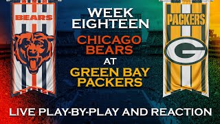 Bears vs Packers Live Play by Play amp Reaction [upl. by Esau]