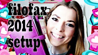 Filofax Setup How to setup your filofax personal planner [upl. by Neih104]