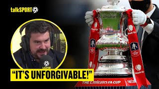 quotFA Are BULLIED By The Premier Leaguequot 😳 Alex Crook EXPLAINS Why Cup Replays Are So IMPORTANT 👀🏆 [upl. by Bomke386]