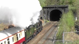 Braunton climbs to Standedge Tunnel 17 Apr 2024 [upl. by Chiquia26]