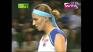 Dinara Safina vs Svetlana Kuznetsova 2008 Tokyo Final Highlights [upl. by Odlamur]