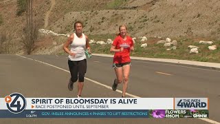 Runners celebrate what would have been Bloomsday 2020 [upl. by Hcahsem]