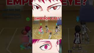 First Time ever Akashi Emperor Eye 罕見的觸發？！ 赤司天帝之眼 akashi kurokonobasket emperoreye 赤司 天帝之眼 [upl. by Leik]