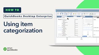 How to use item categorization in QuickBooks Desktop Enterprise [upl. by Asatan]