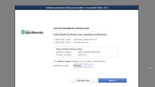 Activate QuickBooks 2018 [upl. by Dasha]