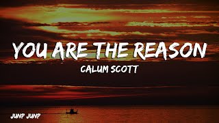 Calum Scott  You Are The Reason Lyrics [upl. by Rancell]