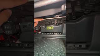 MY CAR STINKS  CHANGING THE CABIN FILTER ON MY GOLF MK7 [upl. by Gal369]