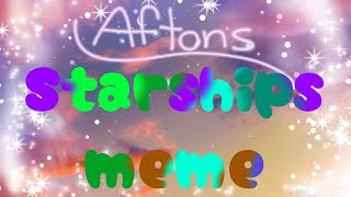 Starships memegacha club shout out in description [upl. by Suivatram483]