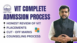 quotVITEEE 2023 Cut Off Counselling Process VIT Vellore Fees and Morequot  Complete Admission process [upl. by Etteoj]