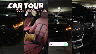 CAR TOUR  2024 KIA K5 GTLINE  TIPS ON BUYING YOUR FIRST CAR [upl. by Marissa]