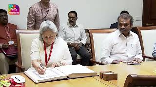 Jaya Bachchan SP takes oath as Rajya Sabha member  01 July 2024 [upl. by Wanonah]