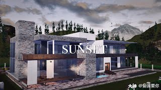 LifeAfter Manor Design  Double Manor  Sunset [upl. by Keeton]