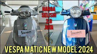 PERBANDINGAN VESPA New MODEL 2024  SPRINT amp PRIMAVERA ‼️ [upl. by Guise701]