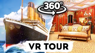 360° Titanic Inside 1  Virtual Reality Tour VR 360 Video 4k ultra hd [upl. by Yks]