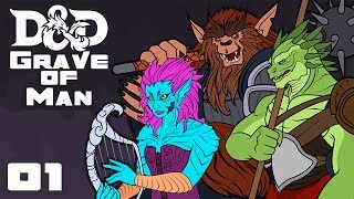 Grave of Man  Dungeons amp Dragons 5e Campaign  Part 1  Surprise [upl. by Giesser]