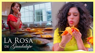 Marcela inicia una rivalidad con Rubí y se enfrentan por un mango  La Rosa de Guadalupe 34  Lady… [upl. by Fleeta279]