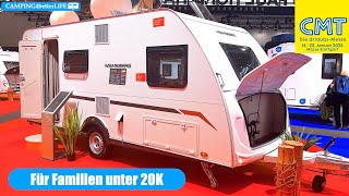 billiger Familien Wohnwagen  Weinsberg CaraCito 470 QDK für unter 20000 € I im Standard ohne Gas [upl. by Nashner]