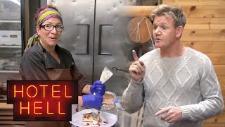 Chef Refuses to Let Anyone Help  Hotel Hell [upl. by Sturges]