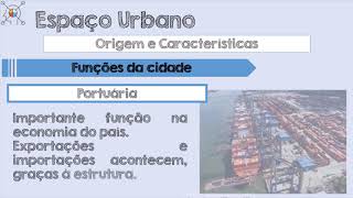 Origem e Características das Grandes Cidades [upl. by Inavoig]