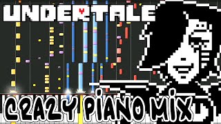 Crazy Piano Mix DEATH BY GLAMOUR Undertale [upl. by Owen130]