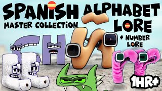 Alphabet Lore Spanish Master Collection 1hr with Number Lore [upl. by Scrogan767]