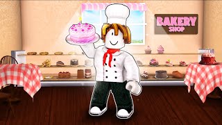 MAKING THE BEST CAKES  ROBLOX [upl. by Wincer]