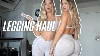 Legging Haul My Top 5 Athletic Wear Brands  Casi Davis [upl. by Lorien]