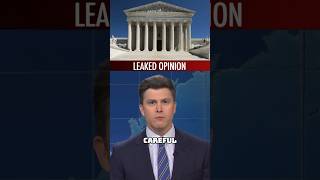 LEAKED OPINION🫣 shorts snl weekendupdate [upl. by Lezirg210]