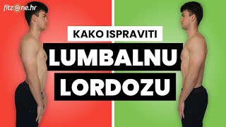 ANTERIOR PELVIC TILT  ispravite lordotično držanje uz ovih 6 terapeutskih vježbi🆘 [upl. by Nosnorb]