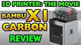 Bambu X1 Carbon 3D Printer Review [upl. by Aninay]