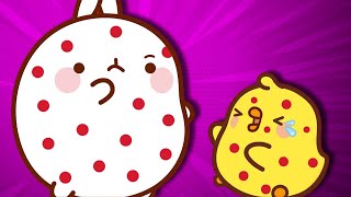 Molang e Piu Piu  Catapora  Desenho animado para crianças  Funny Shows [upl. by Vowel]