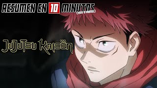 🔷 Jujutsu Kaisen TEMPORADA 1  Resumen en 10 Minutos más o menos [upl. by Miksen429]