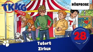 TKKG Junior  Folge 28 Tatort Zirkus  Hörprobe zum Hörspiel [upl. by Sharona]