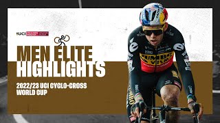 Men Elite Highlights  RD 12 Zonhoven BEL  202223 UCI CX World Cup [upl. by Micheline615]