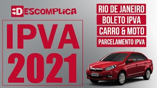 Como retirar boleto IPVA 2021  Fácil Fácil [upl. by Enamart]