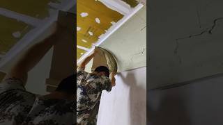 Architectural cornice arc moulding construction process [upl. by Alfie]