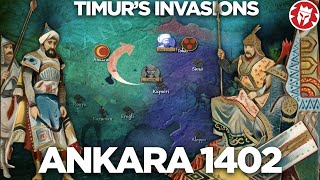 Timur against Bayezid  Battle of Ankara 1402 DOCUMENTARY [upl. by Cusack]